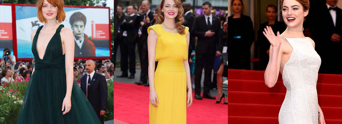 les robes de Emma Stone